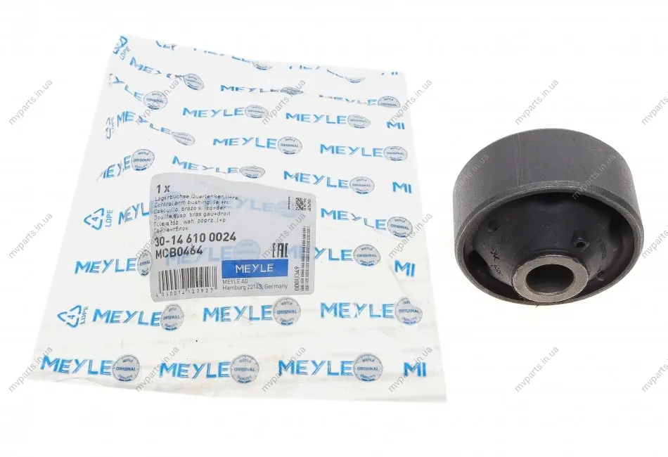 Сайлентблок важеля (переднего/снизу/сзади) Toyota Rav 4 06- 30-14 610 0024 MEYLE 30-14-610-0024 (фото 1)