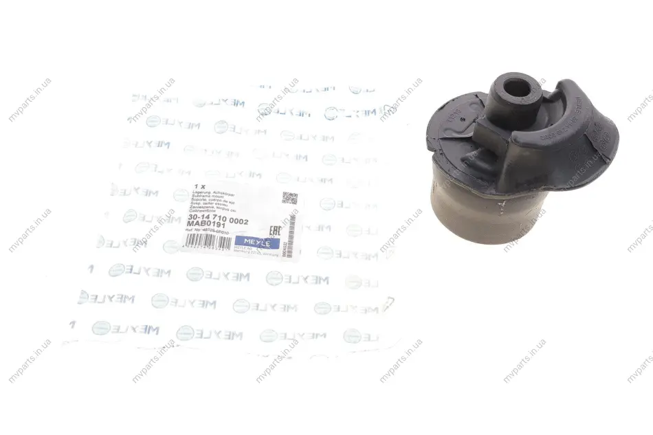 Сайлентблок балки (задньої) Toyota Corolla 1.4/1.6 VVT-i 01-07 30-14 710 0002 MEYLE 30-14-710-0002 (фото 1)