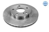 Диск гальмівний (передній) Toyota Auris 07-13/ Corolla 06- (273x26) 30-15 521 0063 MEYLE 30-15-521-0063 (фото 1)