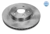 Диск гальмівний (передній) Toyota Camry/Previa 00-06 (296x28) 30-15 521 0089 MEYLE 30-15-521-0089 (фото 1)