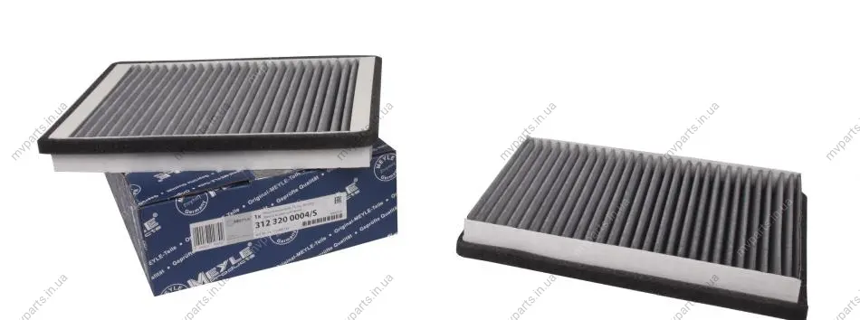 Фільтр салону BMW 5 (E39) 96-00 (вугільний) (к-кт 2шт) 312 320 0004/S MEYLE 312-320-0004-S (фото 1)