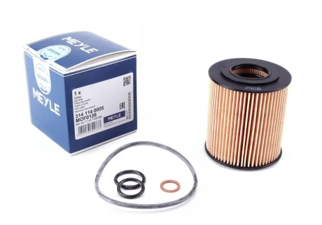 Фільтр масляний BMW 3 (E46/E90) /5 (E60) 1.6/2.0/1.8/2.0 314 114 0005 MEYLE 314-114-0005