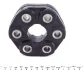 Муфта кардана еластична BMW 3 (E36/E46)/5 (E39) 90-05 (110mm) (спереду) 314 152 3101/HD MEYLE 314-152-3101-HD (фото 2)