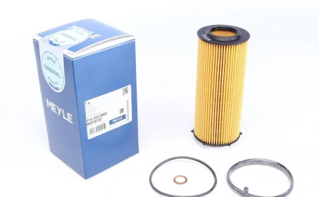 Фільтр масляний BMW 3 (E90/E91/E92/E93)/5 (F10/F11) (F07)/7 (F01/F02/F03/F04)/X5 (E70)/X6 (E71) 08- 314 322 0002 MEYLE 314-322-0002