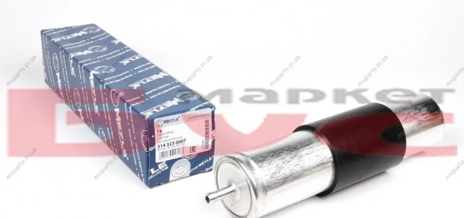 Фільтр паливний BMW X5 3.0D 03- 314 323 0007 MEYLE 314-323-0007 (фото 1)