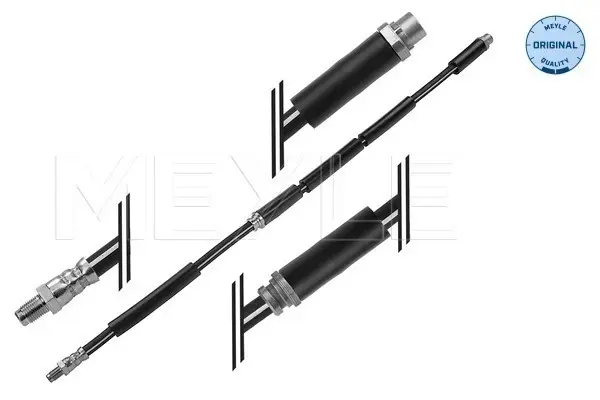 Шланг гальмівний (передній) BMW X5 (E70/F15)/X6 (E71/E72) 06- (640mm) 314 525 0013 MEYLE 314-525-0013 (фото 1)