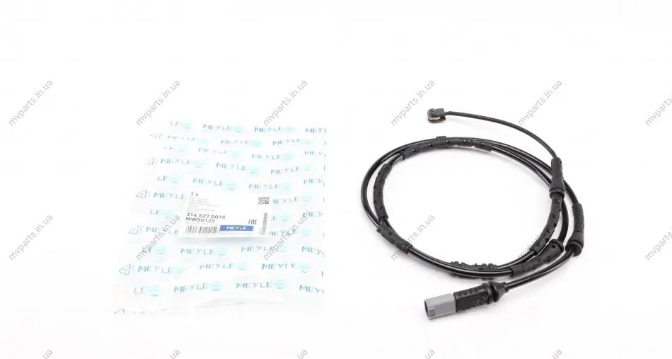 Датчик зносу гальмівних колодок (задніх) BMW X3 (F25) 1.8-3.0d 10- 314 527 0035 MEYLE 314-527-0035 (фото 1)