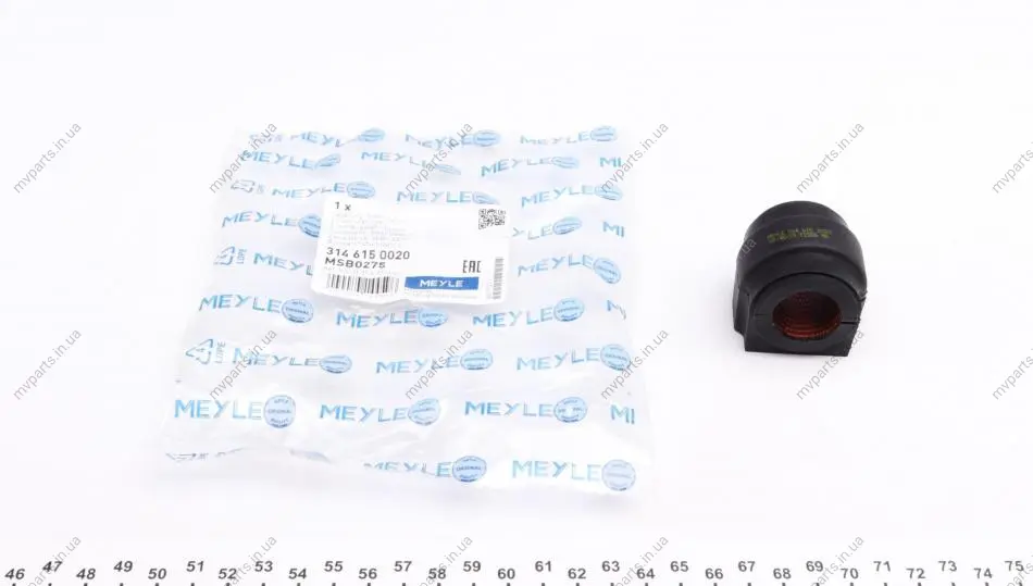 Втулка стабілізатора (переднього) Mini Cooper 06-15 (d=21mm) 314 615 0020 MEYLE 314-615-0020 (фото 1)