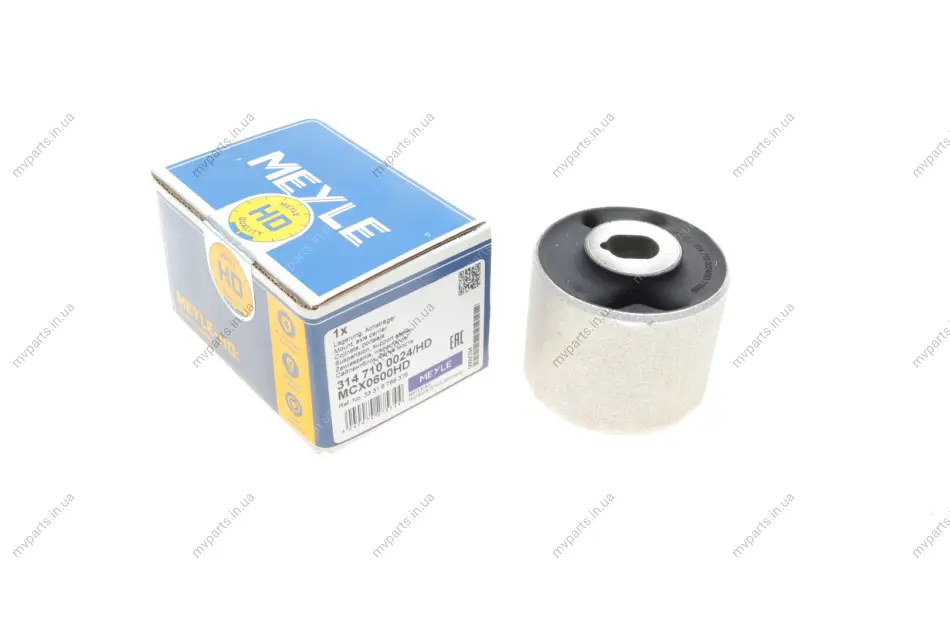 Сайлентблок балки (задньої) BMW 3 (E90/F30/F80) 04-18 B46/B48/N20/N26/N47/N57 314 710 0024/HD MEYLE 314-710-0024-HD (фото 1)