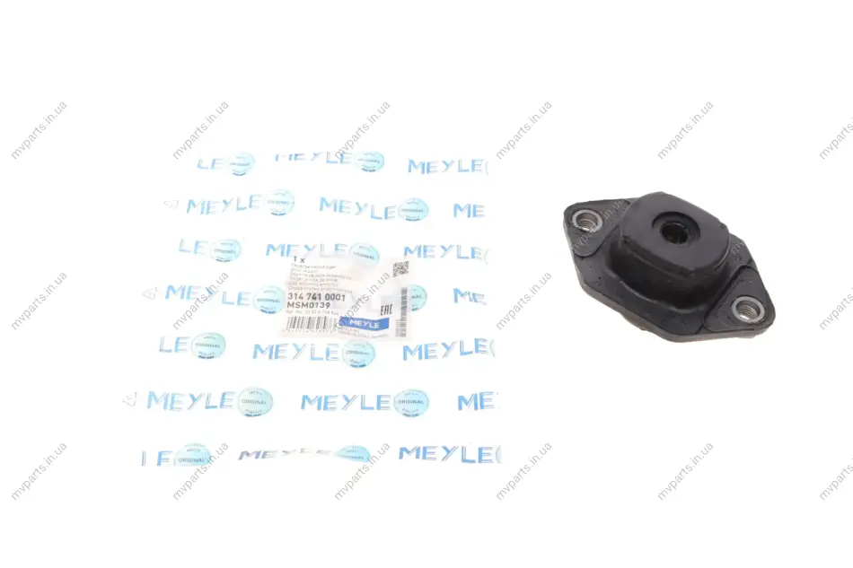 Подушка амортизатора (заднього) BMW 1 (E87/88/82)/3 (E90/91/93) 1.6-3.0D 03-15 (нижня) 314 741 0001 MEYLE 314-741-0001 (фото 1)