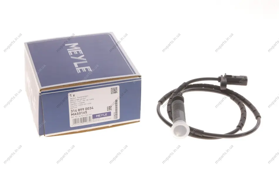 Датчик ABS (задній) BMW 1 (E81/E87)/3 (E90/E91) 04-11 M47/N43/N45/N46/N47 314 899 0034 MEYLE 314-899-0034 (фото 1)