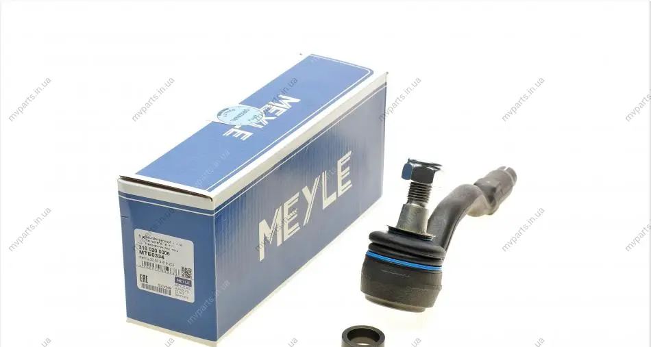 Наконечник тяги рульової BMW X3 (E83) 04-10 M54/M57/N46/N52 316 020 0006 MEYLE 316-020-0006 (фото 1)