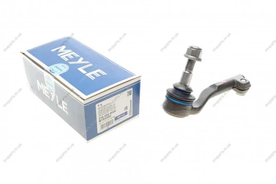 Наконечник тяги рульової (L) BMW 3 (F30/F35)/4 (F32/F33) 11- 316 020 0026 MEYLE 316-020-0026 (фото 1)
