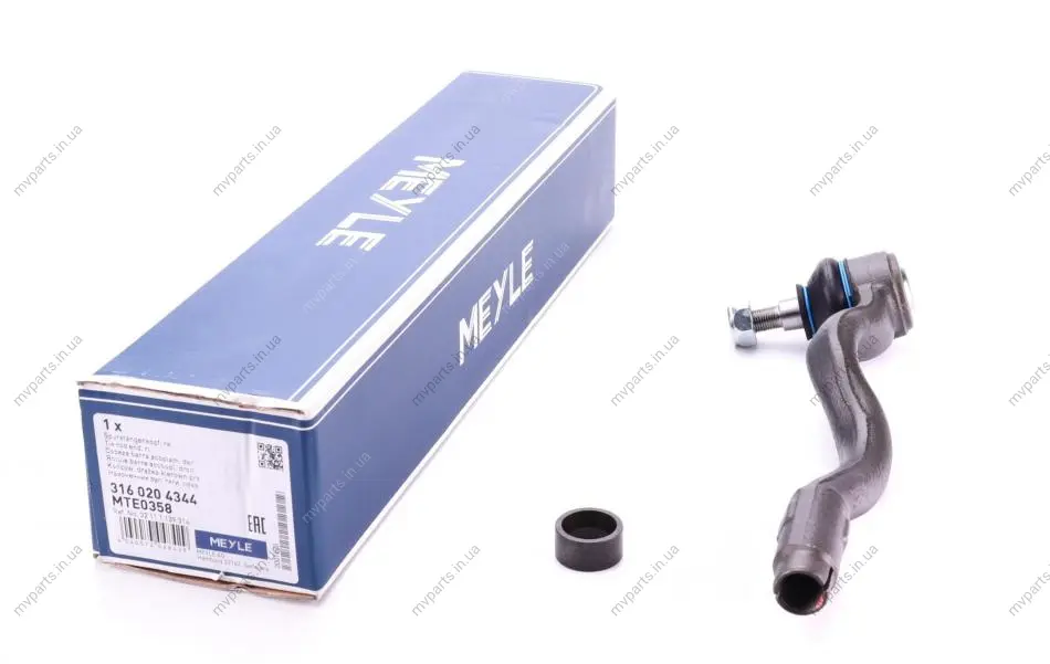 Наконечник тяги рульової (R) BMW 3 (E36) 1.6-3.2 90-99 (L=215mm) 316 020 4344 MEYLE 316-020-4344 (фото 1)