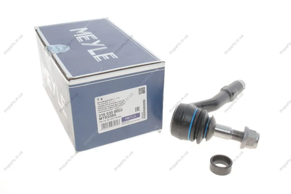 Наконечник тяги рульової BMW 5 (E60)/ 7 (E65-E67) 01-10 316 030 0002 MEYLE 316-030-0002 (фото 1)