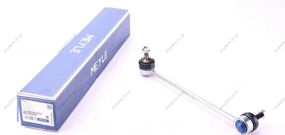 Тяга стабілізатора (переднього) (R) BMW 5 (E60) 03-10 316 060 0014/HD MEYLE 316-060-0014-HD (фото 1)