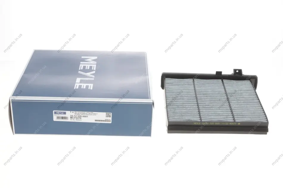 Фільтр салону Mitsubishi Pajero 91- (вугільний) 32-12 320 0001 MEYLE 32-12-320-0001 (фото 1)