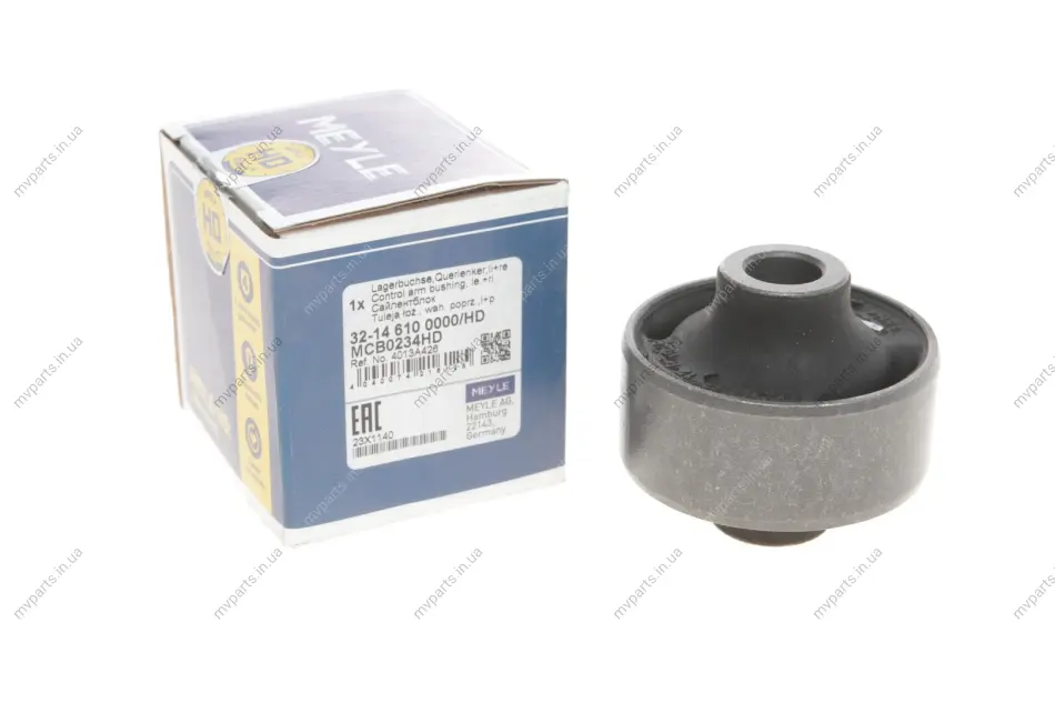 Сайлентблок важеля (переднього/ззаду) Mitsubishi Outlander 06-12/Lancer VIII 08- 32-14 610 0000/HD MEYLE 32-14-610-0000-HD (фото 1)