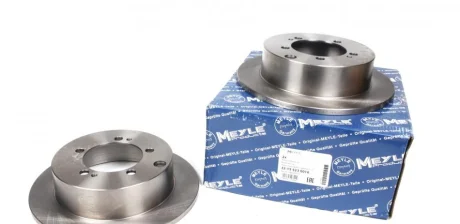 Диск гальмівний (задній) Mitsubishi Outlander/Lancer 03- (262x10) 32-15 523 0016 MEYLE 32-15-523-0016