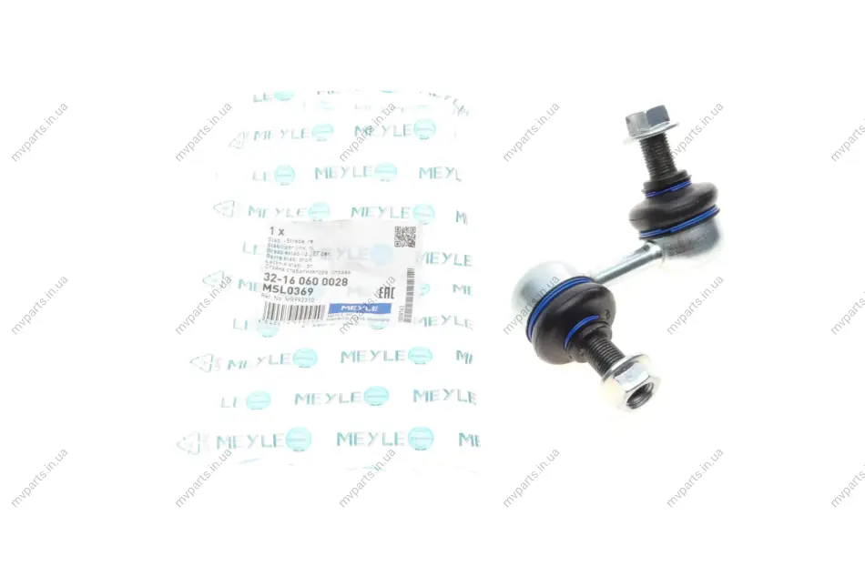 Тяга стабілізатора (переднього) (R) Mitsubishi L200 05-15 32-16 060 0028 MEYLE 32-16-060-0028 (фото 1)