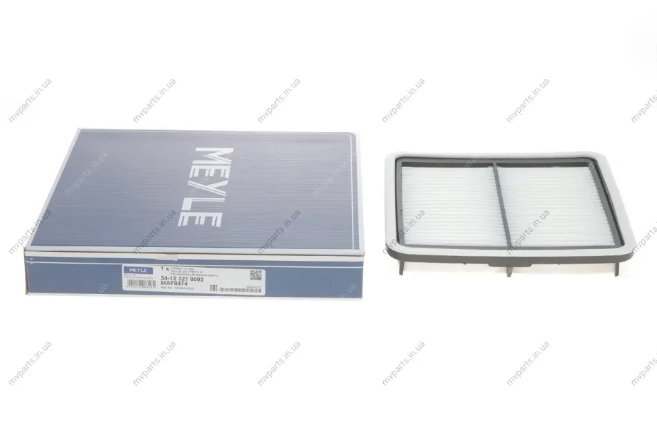 Фільтр повітряний Subaru Forester/Impreza/Legacy 1.6-3.6i 03- 34-12 321 0002 MEYLE 34-12-321-0002 (фото 1)