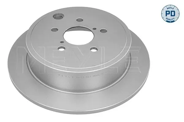 Диск гальмівний (задній) Subaru Forester 08-/Impreza 08-/Outback 08- (286x10) 34-15 523 0006/PD MEYLE 34-15-523-0006-PD (фото 1)