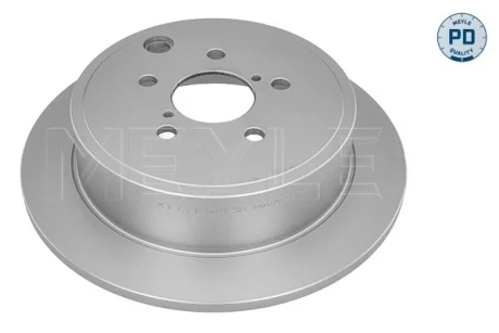 Диск гальмівний (задній) Subaru Forester 08-/Impreza 08-/Outback 08- (286x10) 34-15 523 0006/PD MEYLE 34-15-523-0006-PD