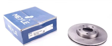 Диск гальмівний (передній) Mazda 3/5 05- (278x25) 35-15 521 0038 MEYLE 35-15-521-0038