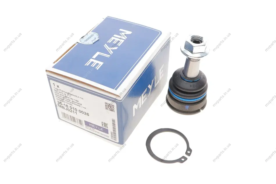 Опора кульова (передня/зверху) Mazda 6 02-12 35-16 010 0026 MEYLE 35-16-010-0026 (фото 1)