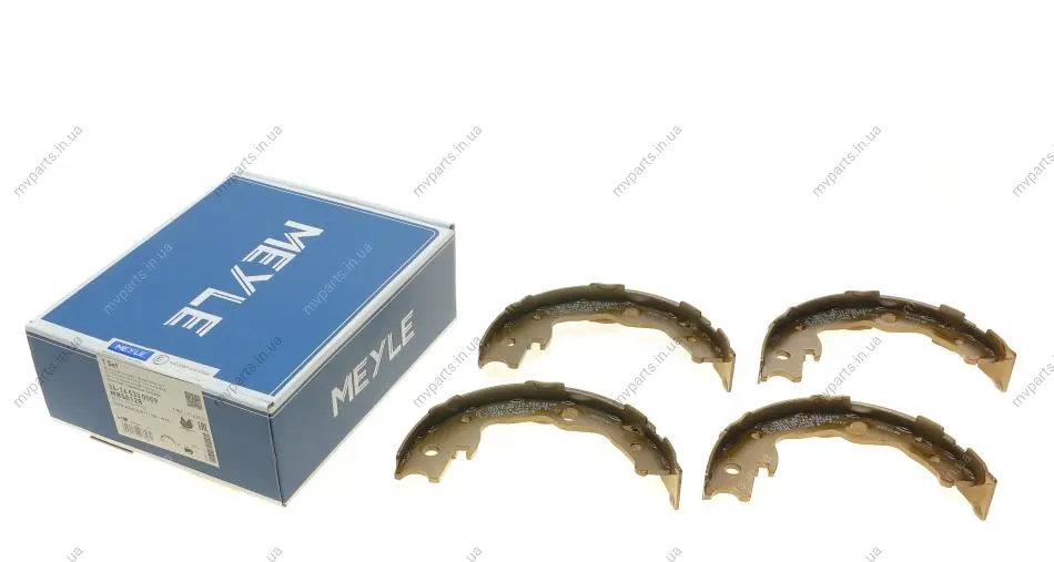 Колодки ручника Nissan X-Trail/Juke/Toyota RAV4/Mitsubishi Outlander II 07-12 (172x32) 36-14 533 0009 MEYLE 36-14-533-0009 (фото 1)