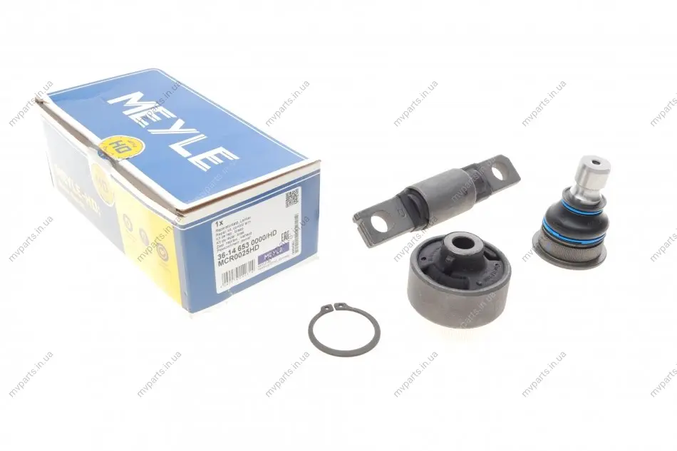 Ремкомплект важеля (переднього) (L/R) Nissan Qashqai/X-Trail/Renault Koleos 07- 36-14 653 0000/HD MEYLE 36-14-653-0000-HD (фото 1)
