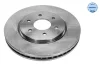 Диск гальмівний (передній) Nissan Navara/ Pathfinder III 05- (296x28) 36-15 521 0033 MEYLE 36-15-521-0033 (фото 1)