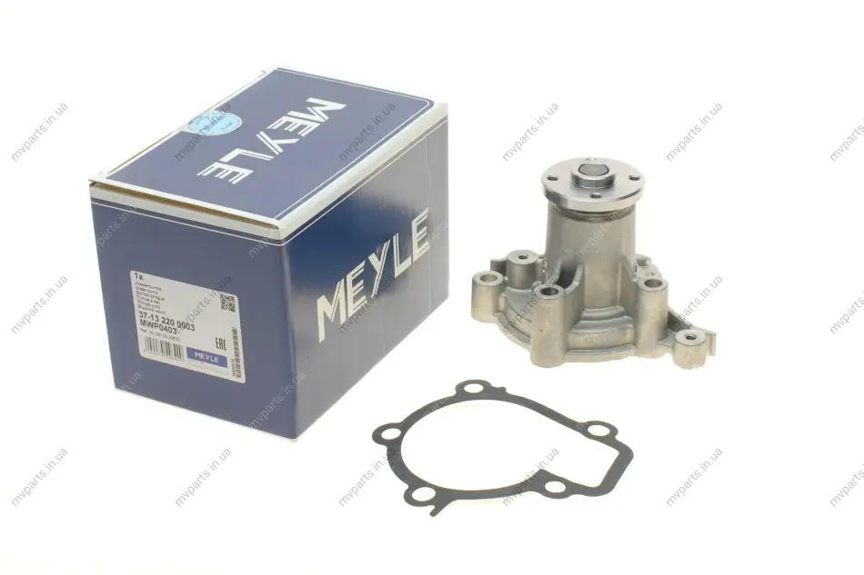 Помпа води Hyundai Elantra/Tucson/i30/Matrix/Kia Sportage/Cee\'d/Cerato 1.8/2.0/2.0 16V/CVVT 00- 37-13 220 0003 MEYLE 37-13-220-0003 (фото 1)