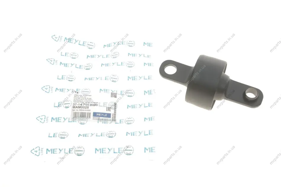 Сайлентблок важеля (заднього) Hyundai I30 07-12/Kia Cee\'D 06-12 37-14 711 0000 MEYLE 37-14-711-0000 (фото 1)