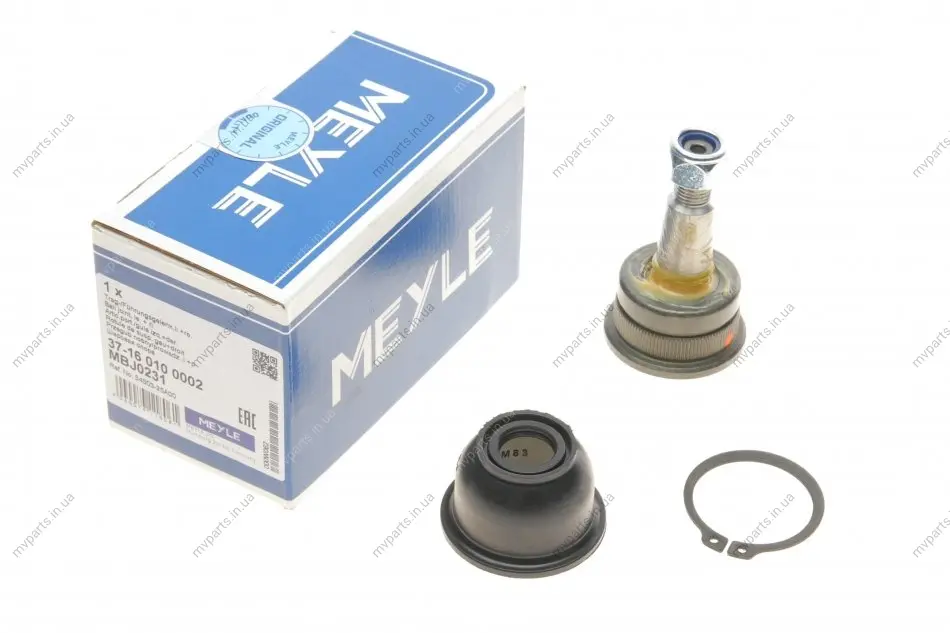 Опора кульова (передня) Hyundai Accent I/II 94-05/ Elantra 00-06/ Kia Cerato 04-/ Rio 11- 37-16 010 0002 MEYLE 37-16-010-0002 (фото 1)