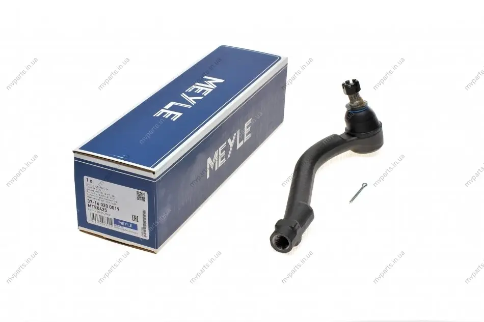 Наконечник тяги рульової (R) Hyundai IX55/Santa Fe I-II/Kia Sorento II 04- 37-16 020 0019 MEYLE 37-16-020-0019 (фото 1)