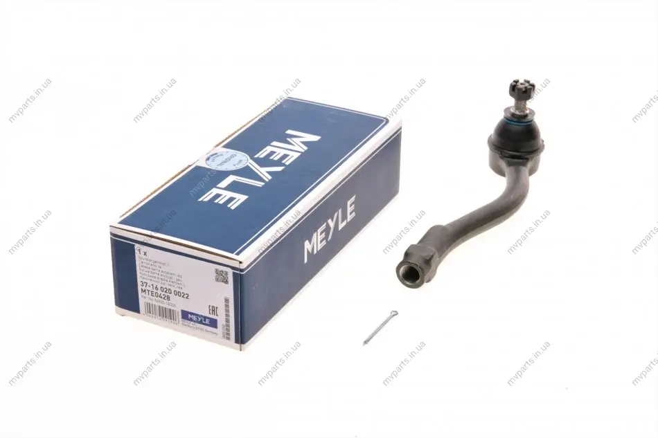 Наконечник тяги рульової (L) Hyundai Accent III/Kia Rio II 05- 37-16 020 0022 MEYLE 37-16-020-0022 (фото 1)