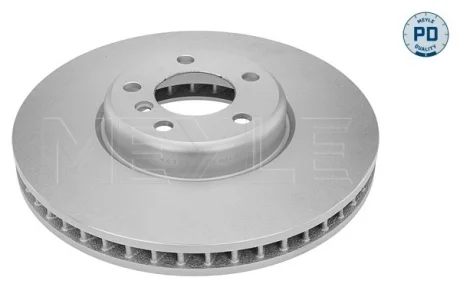 Диск гальмівний (передній) BMW 5 (F10)/ 7 (F01/F0/F03/F04) 09- (348x36) (L) (вент.) B47/N20/N47/N57 383 521 0011/PD MEYLE 383-521-0011-PD