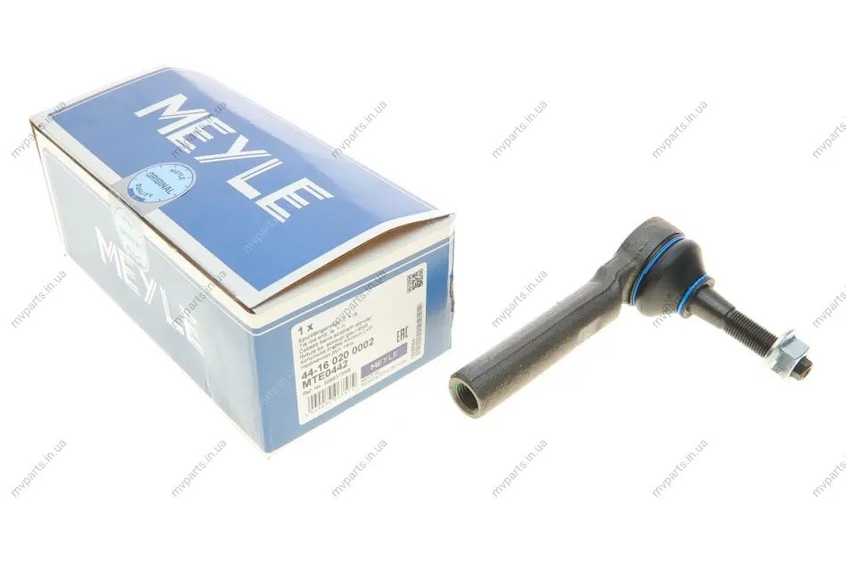 Наконечник тяги рульової Chrysler Caravan/Voyager2.4-3.8 CRD/AWD 00-08 44-16 020 0002 MEYLE 44-16-020-0002 (фото 1)