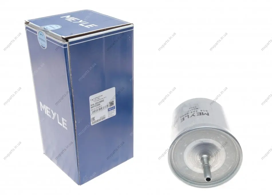 Фільтр паливний Volvo S40 I/S60 I/S80 I/V40/V70 II/V70 III/XC70/XC90 I 1.6-4.4 95-14 514 323 0002 MEYLE 514-323-0002 (фото 1)