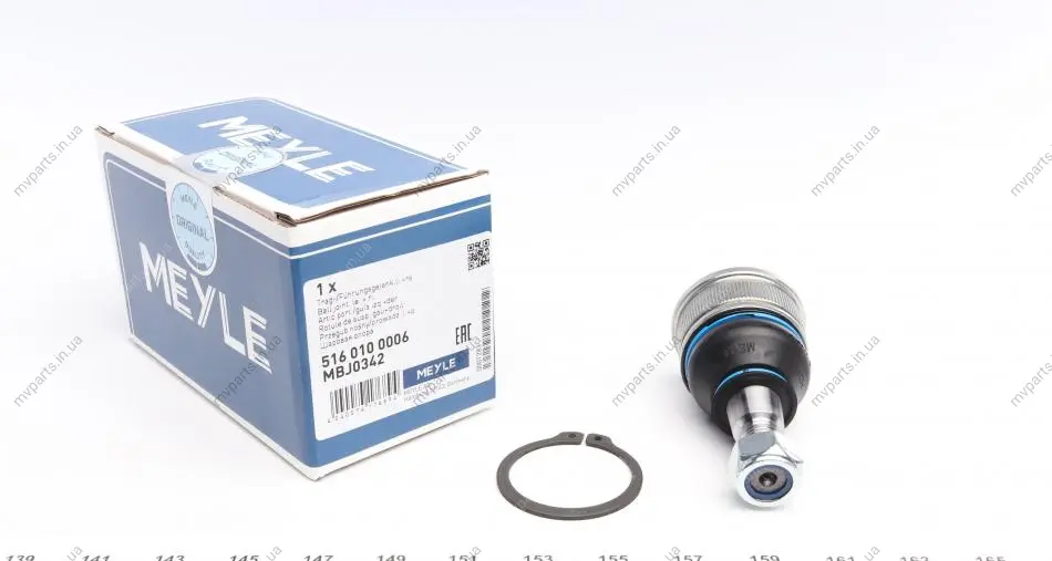 Опора кульова (передня/знизу) Mitsubishi Carisma/ Volvo S40 95-06 516 010 0006 MEYLE 516-010-0006 (фото 1)
