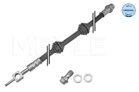 Шланг гальмівний (задній) Land Rover Freelander/Range Rover Evoque 2.0/2.2D 11- (564mm) 53-14 525 0004/S MEYLE 53-14-525-0004-S
