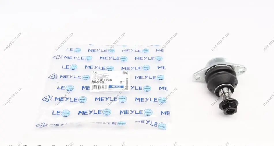 Опора кульова (передня/зверху) Land Rover III (L322) 02-12 53-16 010 0002 MEYLE 53-16-010-0002 (фото 1)