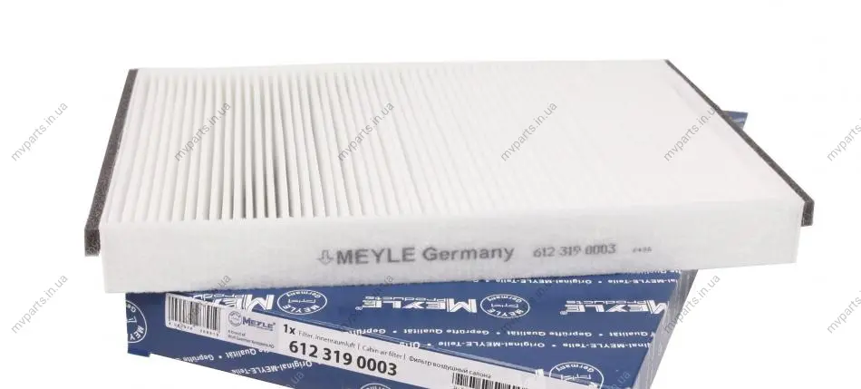 Фільтр салону Opel Astra F/G/H 96- 612 319 0003 MEYLE 612-319-0003 (фото 1)