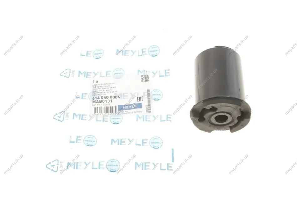Сайлентблок балки (задньої) Opel Kadett E 84-94/Vectra A 88-95 614 040 0004 MEYLE 614-040-0004 (фото 1)