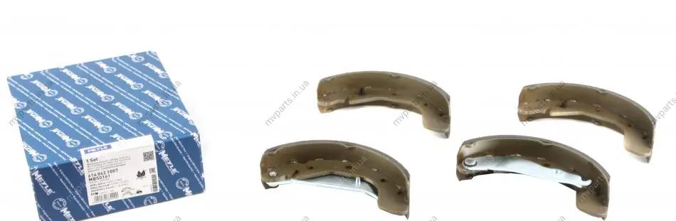 Колодки гальмівні (задні) Opel Combo 94-01 (барабанні) (200x46) 614 042 1007 MEYLE 614-042-1007 (фото 1)