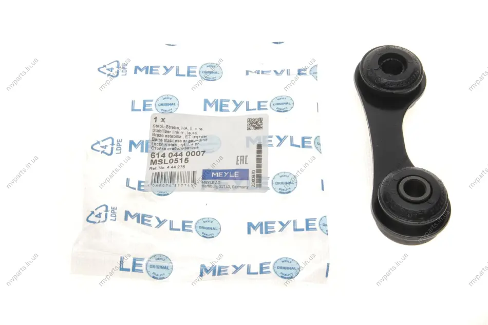 Тяга стабілізатора (заднього) Opel Vectra C 02- (L=86mm) 614 044 0007 MEYLE 614-044-0007 (фото 1)