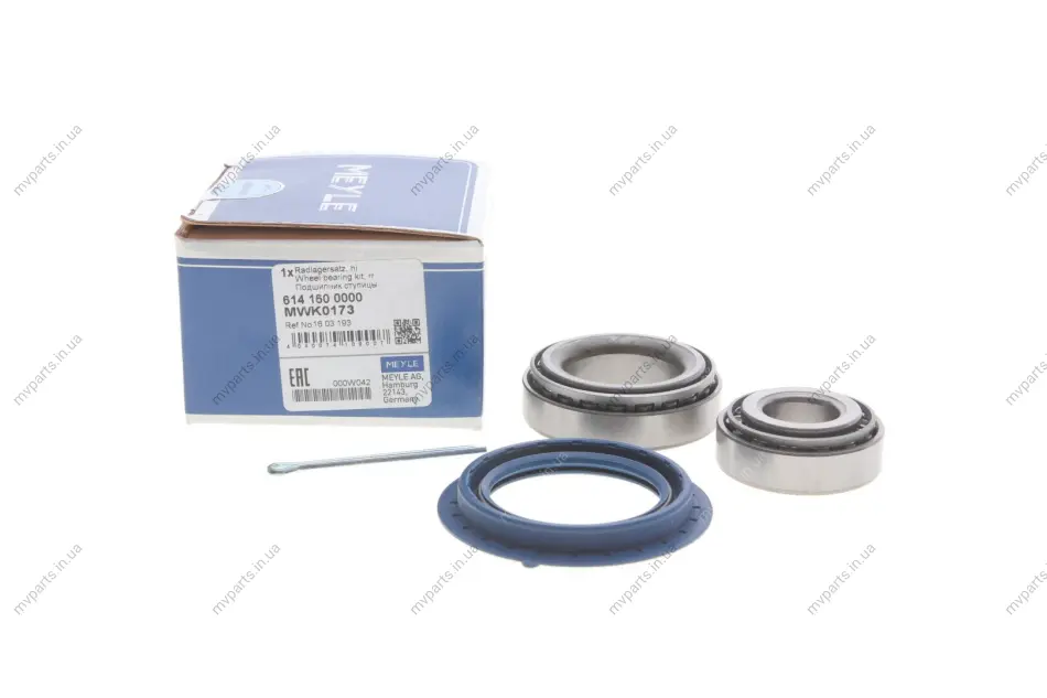 Підшипник маточини (задньої) Daewoo Lanos/Opel Kadett/Vectra A 614 160 0000 MEYLE 614-160-0000 (фото 1)