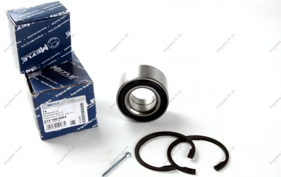 Підшипник маточини (передньої) Opel Astra F/Corsa B/Vectra (34x66x37) 614 160 0004 MEYLE 614-160-0004 (фото 1)