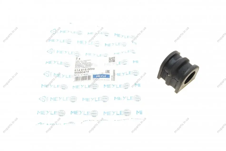 Втулка стабілізатора (переднього) Renault Master/Opel Movano 2.3 CDTI/dCI 10- (d=25mm) 614 615 0009 MEYLE 614-615-0009 (фото 1)